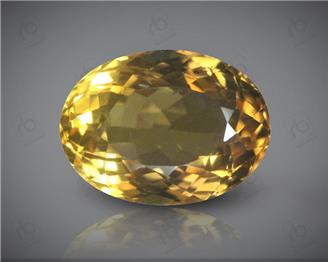 Yellow Citrine Natural Certified  6.67CTS-8551